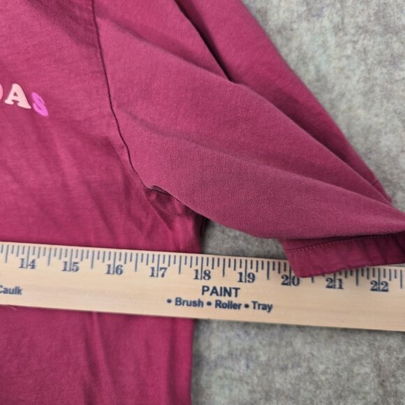 Adidas Womens Rose Pink Short-Sleeve T-Shirt M - Picture 6 of 6